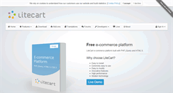 Desktop Screenshot of litecart.net